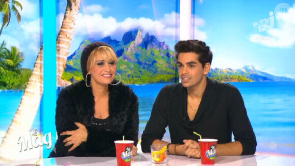 La chanteuse Lââm dans Le Mag sur NRJ 12, le 11 décembre 2013.