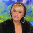 Lââm sur le plateau du Mag d'NRJ12, le 11 décembre 2013.