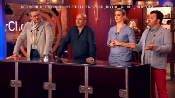 Le jury de Masterchef 4, la demi-finale. Le vendredi 13 décembre 2013 sur TF1.