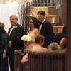 Exclusif - Mariage du frère aîné de Mila Kunis, Michael, avec la danseuse Alexandra Blacker en la cathédrale de Saint Peter à St Petersbourg en floride, le 7 decembre 2013.