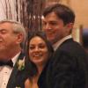 Exclusif - Mariage du frère aîné de Mila Kunis, Michael, avec la danseuse Alexandra Blacker en la cathédrale Saint Peter à St Petersbourg en floride, le 7 decembre 2013 en présence d'Ashton Kutcher.
