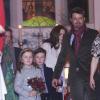 Le prince Frederik et la princesse Mary assistaient avec leurs quatre enfants, le prince Christian (8 ans), la princesse Isabella (6 ans), et les jumeaux Vincent et Joséphine (bientôt 3 ans), au concert de Noël du choeur d'enfants du Conservatoire royal de musique, le 15 décembre 2013 en l'église d'Isaiah à Copenhague.