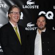 Sébastien Demorand et Yves Camdebord à la soirée GQ Man Of The Year 2010 à Paris, le 19 janvier 2011.