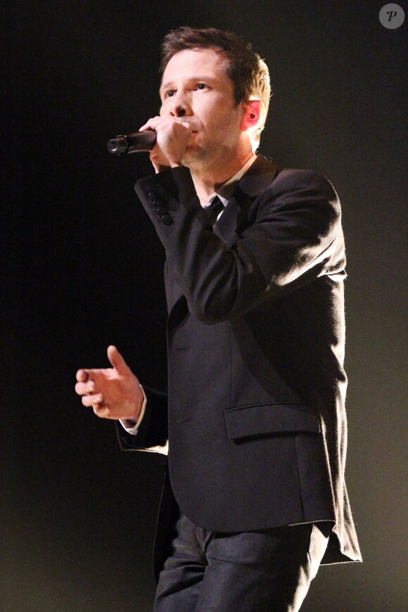 Exclusif - Alex Beaupain en concert au Casino de Paris, le 17 décembre 2013.