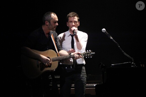 Exclusif - Alex Beaupain en concert au Casino de Paris, le 17 décembre 2013.
