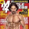 Joe Manganiello en couverture du magazine Muscle & Fitness. Numéro de janvier 2014.