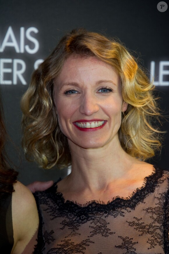 Alexandra Lamy lors de l'avant-première du film "Jamais le premier soir" au Gaumont Opéra à Paris le 19 décembre 2013