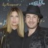 Isabelle Funaro et Michael Youn lors de la 2e représentation du show de Thierry Mugler "Mugler Follies" au Théâtre Comédia de Paris, le 19 décembre 2013.