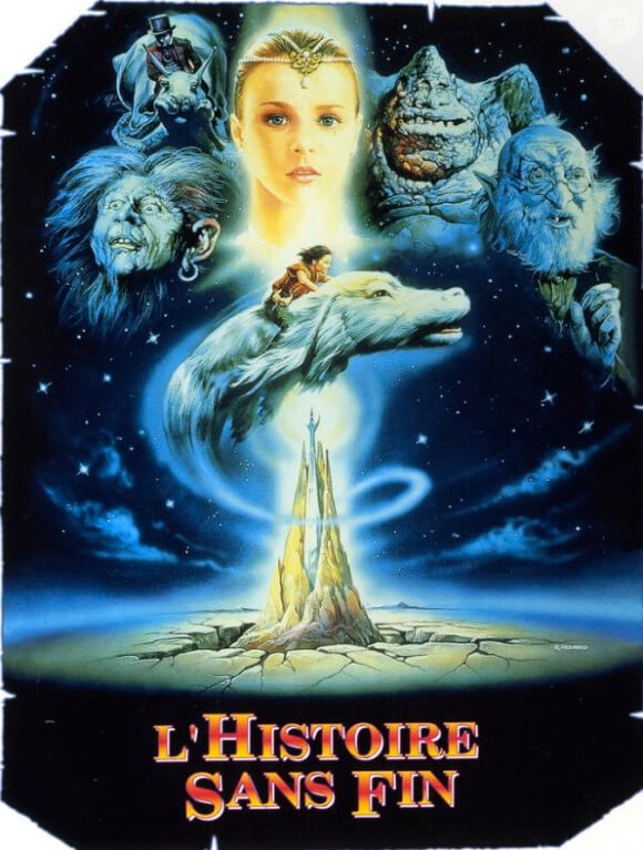 L'affiche de l'Histoire sans fin, film de 1984.