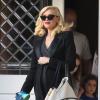 Gwen Stefani, enceinte, et ses fils Kingston et Zuma passent la journée chez des amis à Los Angeles, le 21 decembre 2013