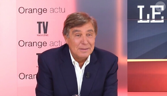 Le présentateur Jean-Pierre Foucault dans le Buzz TV Orange-TVMag (6 décembre 2013)