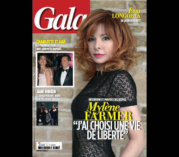 Couverture de Gala avec l'interview d'Alexander Lamy et Mélanie Doutey.