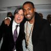 George Condo et Kanye West à New York en janvier 2011.