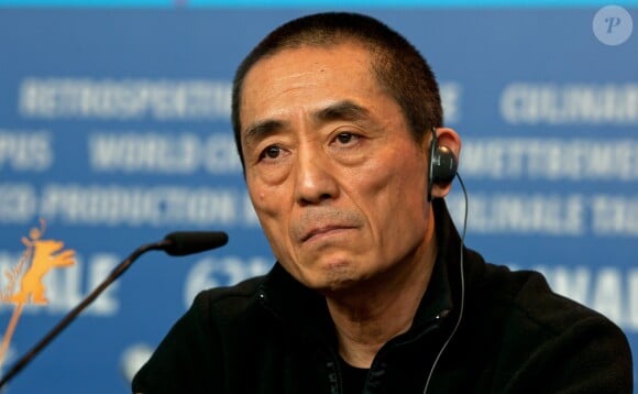 Le réalisateur Zhang Yimou lors de la présentation du film "The Flowers of War" au Festival de Berlin 2012