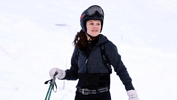 Victoria de Suède : La princesse se blesse au ski