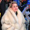 Miley Cyrus a donné un show à Times Square, New York, pour la nouvelle année, le 31 décembre 2013.
