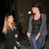 Kim Kardashian et Brittny Gastineau quittent le restaurant La Scala à Beverly Hills. Le 4 janvier 2014.