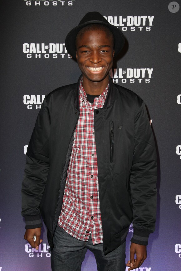 Stéphane Bak à la soiree de lancement du jeu "Call of Duty Ghost" au Palais de Tokyo à Paris le 4 novembre 2013.