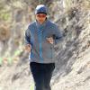 Exclusif - Matthew McConaughey fait son jogging à Malibu le 30 décembre 2013.