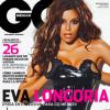 Eva Longoria pose en couverture du magazine GQ, Mexique, décembre 2012.