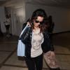 Eva Longoria arrive à Los Angeles, le 5 janvier 2014.
