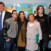 David Douillet, Billy, Anne Barrère, Amaury Vassili et Yoann Fréget - lancement de la 25e opération Pièces jaunes à l'hôpital Necker-Enfants malades à Paris le 8 janvier 2013.