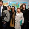 Bernadette Chirac, David Douillet, Billy, Anne Barrère, Amaury Vassili et Yoann Fréget - lancement de la 25e opération Pièces jaunes à l'hôpital Necker-Enfants malades à Paris le 8 janvier 2013.