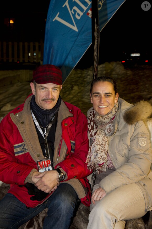 Jean Yves Bertelot, Delphine Lemoine - La 11e édition du Festi'Valloire à Valloire, le 6 janvier 2014.