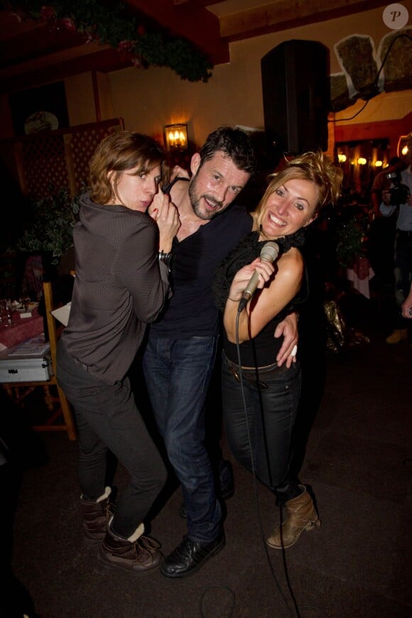 Juliette Tresanini, Franck Jolly, Nikky - La 11e édition du Festi'Valloire à Valloire, le 6 janvier 2014.