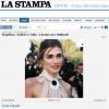 Article de La Stampa (Italie) sur la supposée relation entre Julie Gayet et François Hollande