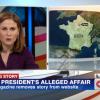 CNN évoque la supposée relation entre Julie Gayet et François Hollande avec Christine Ockrent