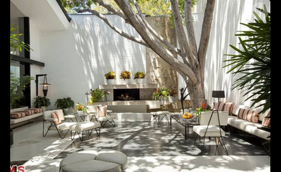 La superbe nouvelle maison de l'animatrice Ellen DeGeneres à Los Angeles achetée en janvier 2014.