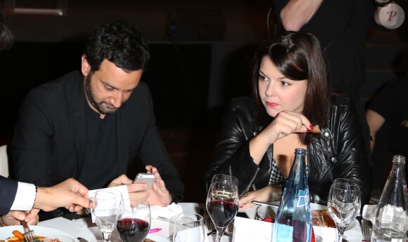 Exclusif - Cyril Hanouna et son épouse Emilie lors de la soirée annuelle de la FIDH (Fédération Internationale des Droits de l'homme) et 65e anniversaire de la Déclaration universelle des Droits de l'Homme à l'Hotel de Ville de Paris le 10 decembre 2013
