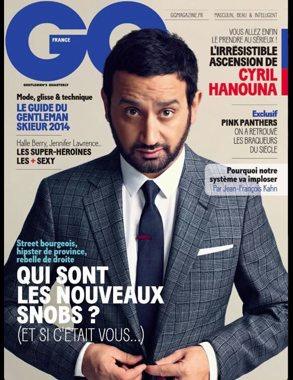 Cyril Hanouna en couverture de GQ