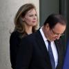 François Hollande et Valérie Trierweiler au palais de l'Elysée palace, à Paris, le 5 juin 2013