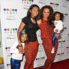 Mel B avec ses filles Angel Iris Murphy Brown, Phoenix Chi, Madison Belafonte à Hollywood, le 13 novembre 2013.