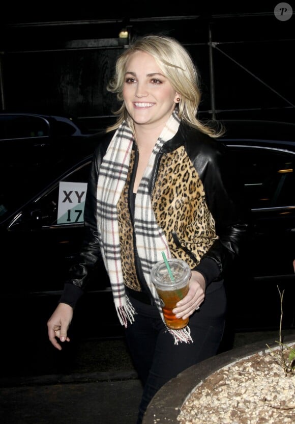 Jamie Lynn Spears à New York, le 19 décembre 2013.