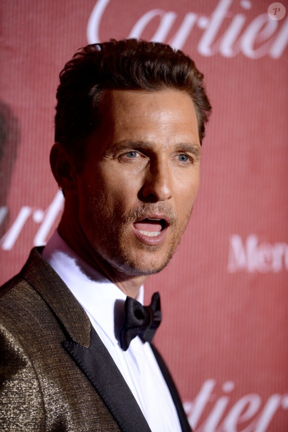 Matthew McConaughey arrives at the 25th annual Palm Springs International Film Festival Awards Gala at Palm Springs Convention Center on January 4, 2014 in Palm Springs, Ca, USA. Photo by Lionel Hahn/ABACAPRESS.COM05/01/2014 - Palm Springs