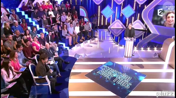 Laurent Ruquier, sur le plateau de L'Emission pour tous, le lundi 20 janvier 2014, pour la première sur France 2.