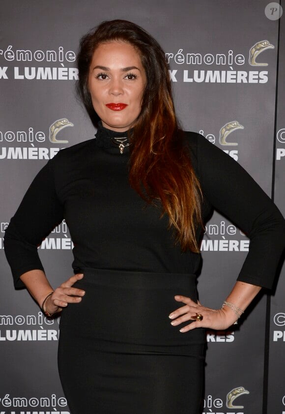 Lola Dewaere lors de la 19e cérémonie des Prix Lumières à l'Espace Pierre Cardin, Paris, le 20 janvier 2014.