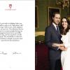 Dans le programme du mariage le 29 avril 2011 figurait le portrait officiel des fiançailles du prince William et de Kate Middleton par Mario Testino en novembre 2010