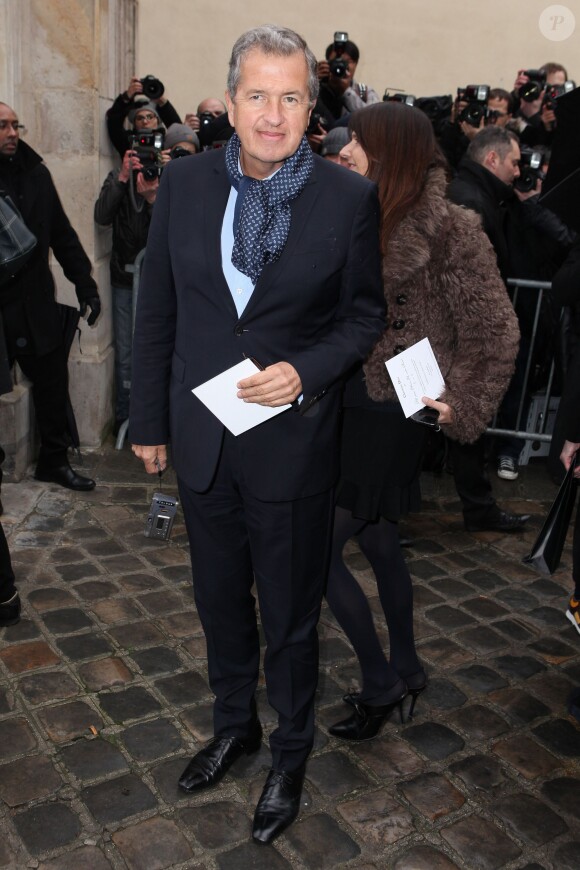 Mario Testino au défilé Christian Dior au Musée Rodin à Paris le 20 janvier 2014