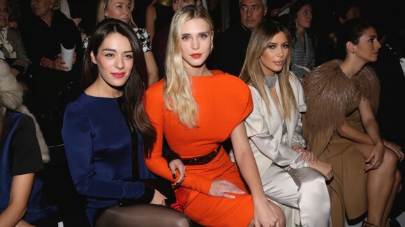 Fashion Week : Sofia Essaïdi et Kim Kardashian, divines pour Stéphane Rolland