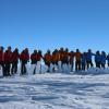 Image du Walking With the Wounded South Pole Allied Challenge auquel le prince Harry a pris part en décembre 2013