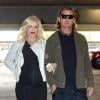 Gwen Stefani et son mari Gavin Rossdale se rendent dans un cabinet médical pour une consultation. Los Angeles, le 21 janvier 2014.