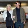 Gwen Stefani, très enceinte, et son mari Gavin Rossdale se rendent dans un cabinet médical pour une consultation. Los Angeles, le 21 janvier 2014.