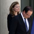 François Hollande et Valérie Trierweiler le 5 juin 2013 au palais de l'Elysée à Paris