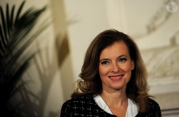 Valérie Trierweiler au musée d'Orsay le 6 décembre 2013 à Paris