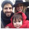 Shakira et Gerard Piqué avec leur fils Milan à Londres