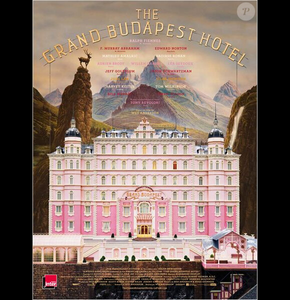Affiche du film The Grand Budapest Hotel en salles le 26 février 2014